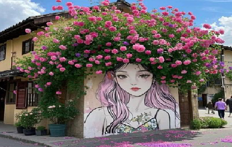 旬邑怎么设计网红打卡墙绘