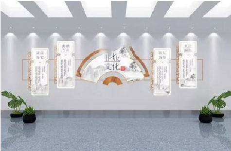 旬邑企业文化墙设计的核心要素。