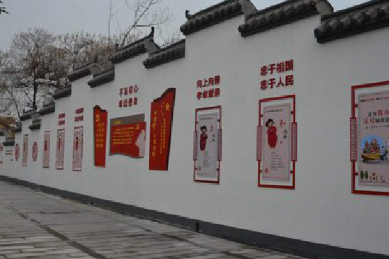 旬邑墙体彩绘-乡村文化墙