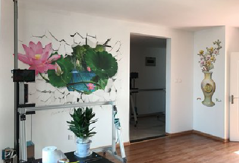 旬邑墙体彩绘相比墙纸的优势。