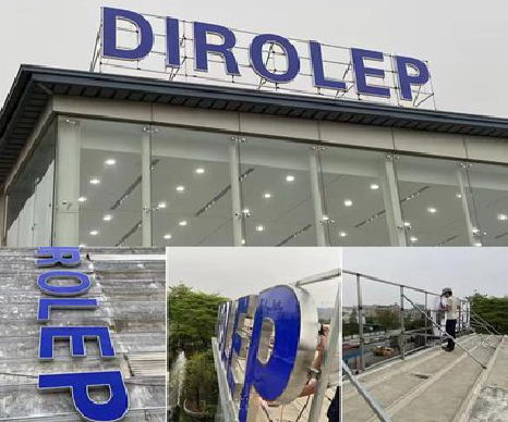 旬邑楼顶发光字安装的注意事项。